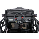 Elektrické autíčko Jeep BEAST 4x4 - MP3 - čierne